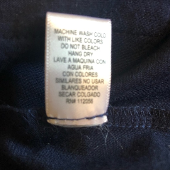 Navy Blue Open Cardigan with Pockets - Picture 4 of 7